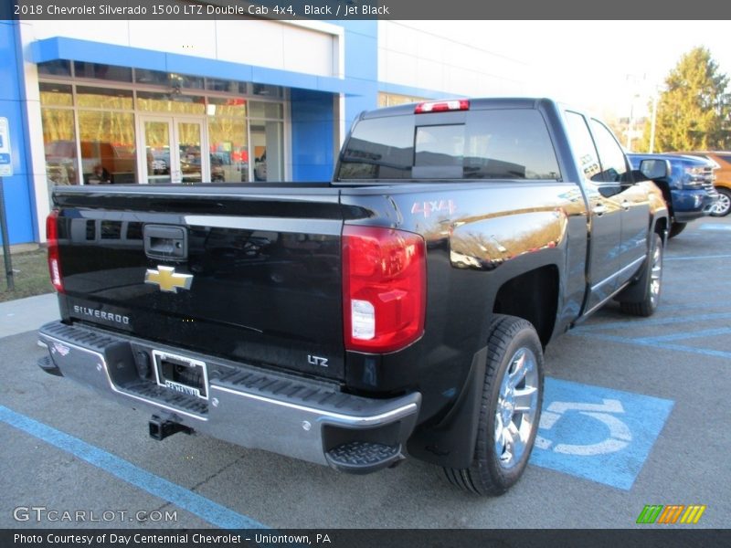 Black / Jet Black 2018 Chevrolet Silverado 1500 LTZ Double Cab 4x4