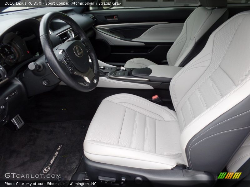  2016 RC 350 F Sport Coupe Stratus Gray Interior
