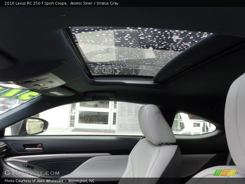 Atomic Silver / Stratus Gray 2016 Lexus RC 350 F Sport Coupe