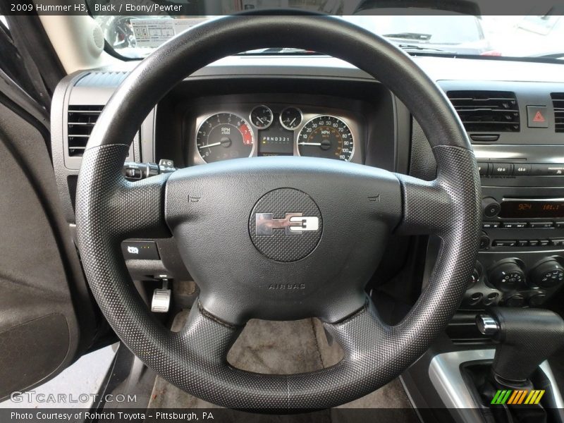 Black / Ebony/Pewter 2009 Hummer H3