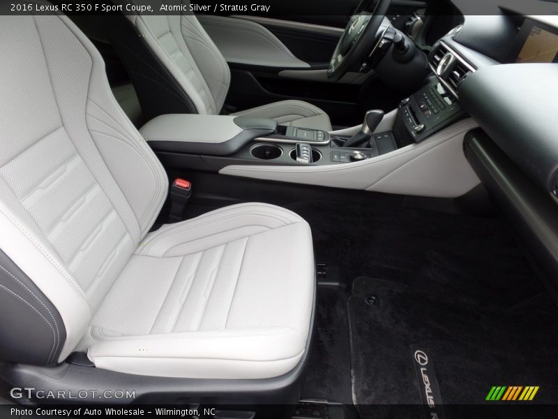 Atomic Silver / Stratus Gray 2016 Lexus RC 350 F Sport Coupe