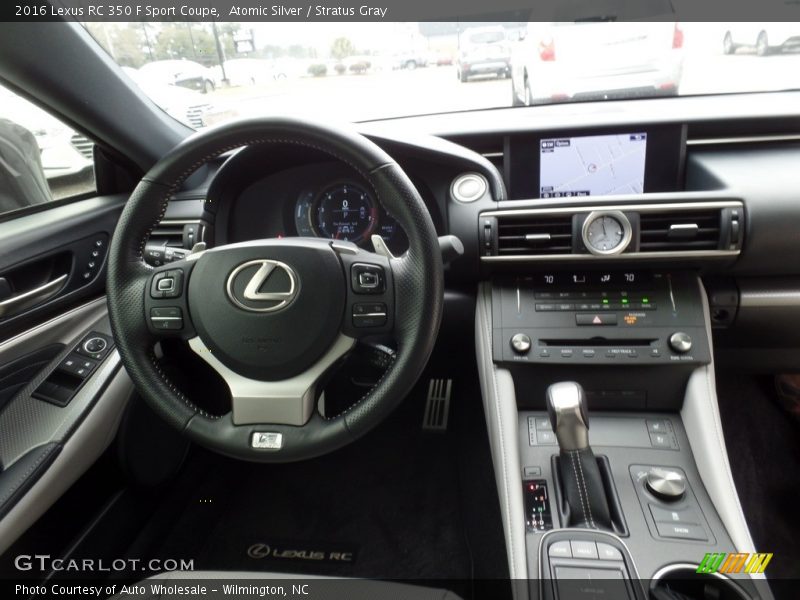 Dashboard of 2016 RC 350 F Sport Coupe