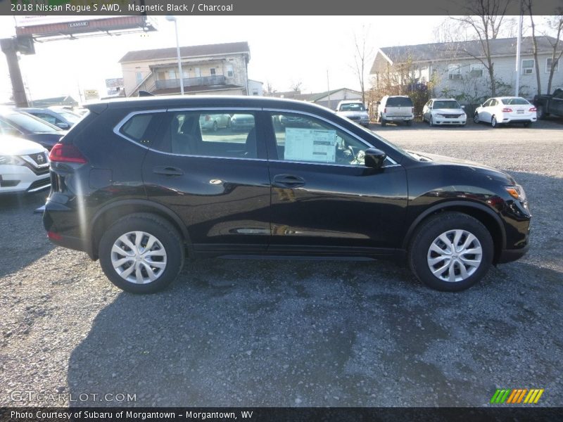 Magnetic Black / Charcoal 2018 Nissan Rogue S AWD