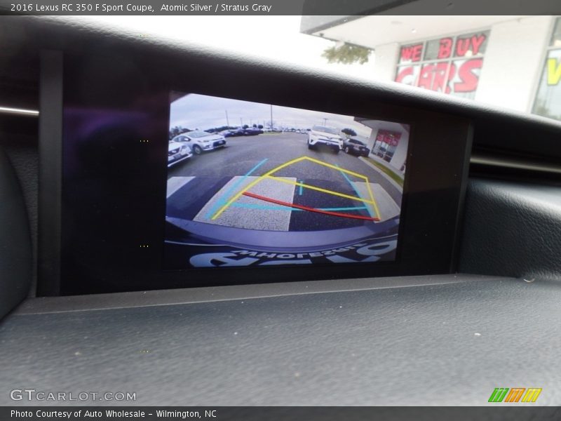 Atomic Silver / Stratus Gray 2016 Lexus RC 350 F Sport Coupe