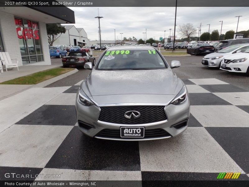 Blade Silver / Graphite 2017 Infiniti QX30 Sport
