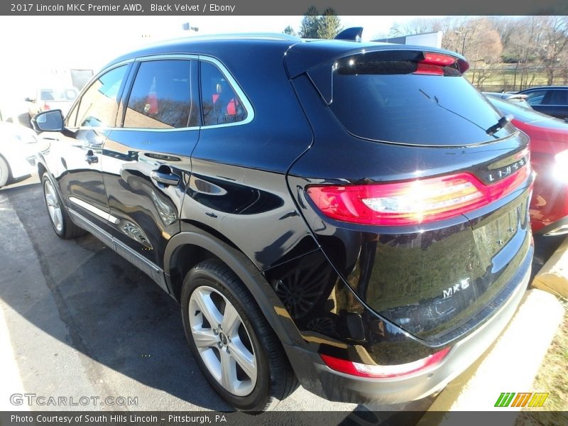 Black Velvet / Ebony 2017 Lincoln MKC Premier AWD