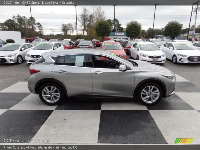 Blade Silver / Graphite 2017 Infiniti QX30 Sport