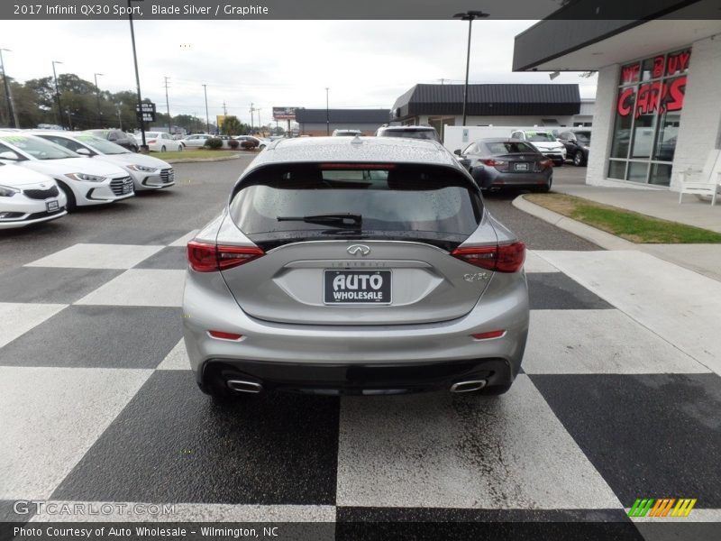 Blade Silver / Graphite 2017 Infiniti QX30 Sport