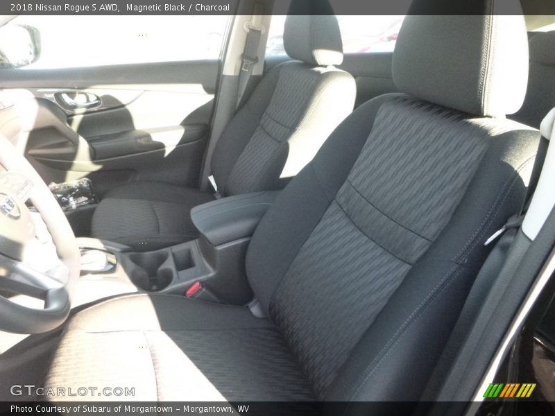 Magnetic Black / Charcoal 2018 Nissan Rogue S AWD