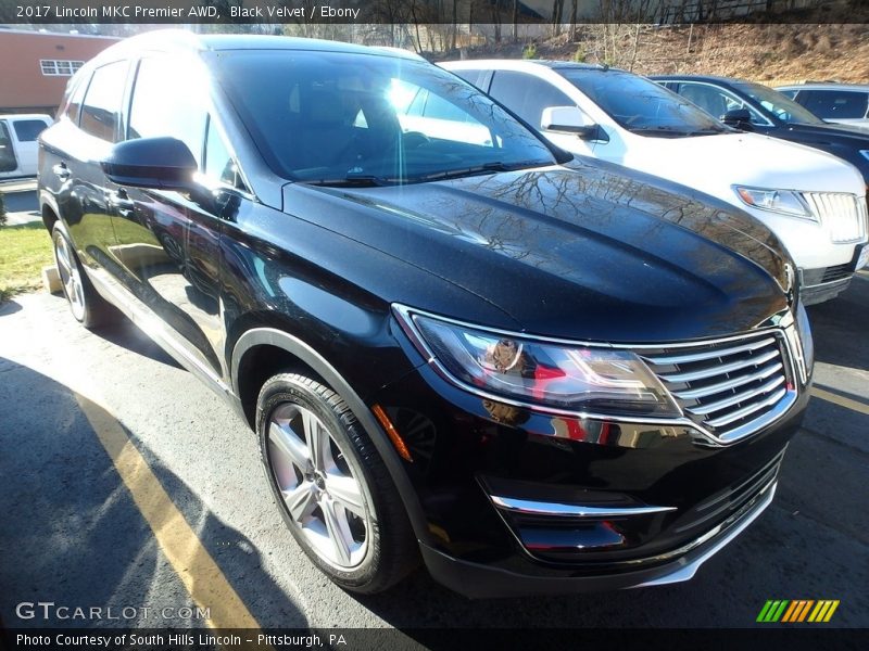 Black Velvet / Ebony 2017 Lincoln MKC Premier AWD