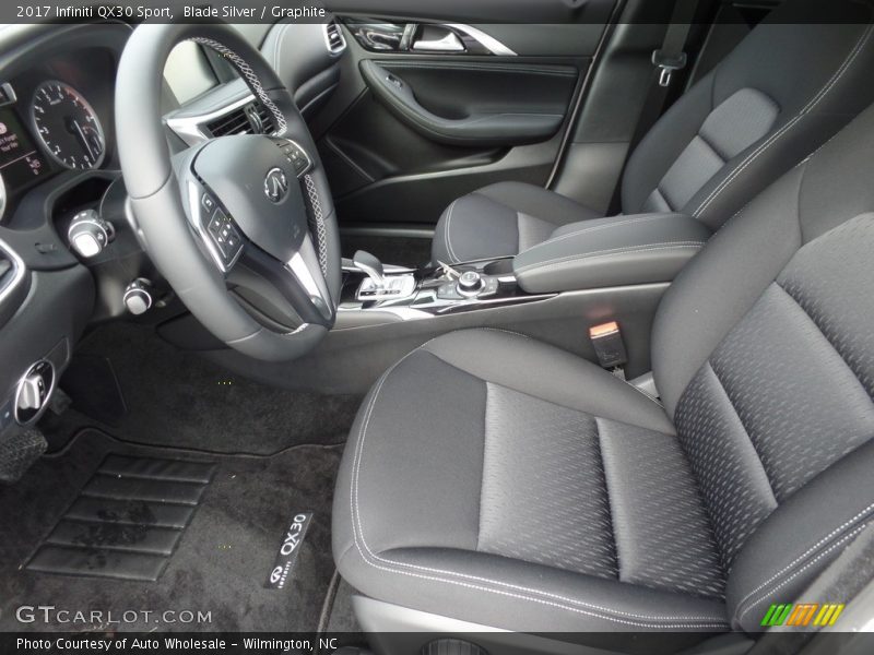 Blade Silver / Graphite 2017 Infiniti QX30 Sport