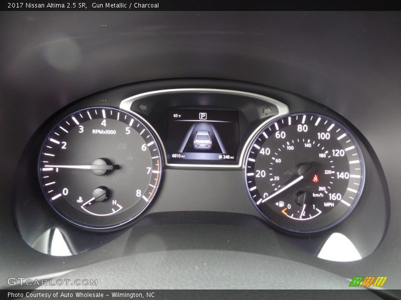 Gun Metallic / Charcoal 2017 Nissan Altima 2.5 SR