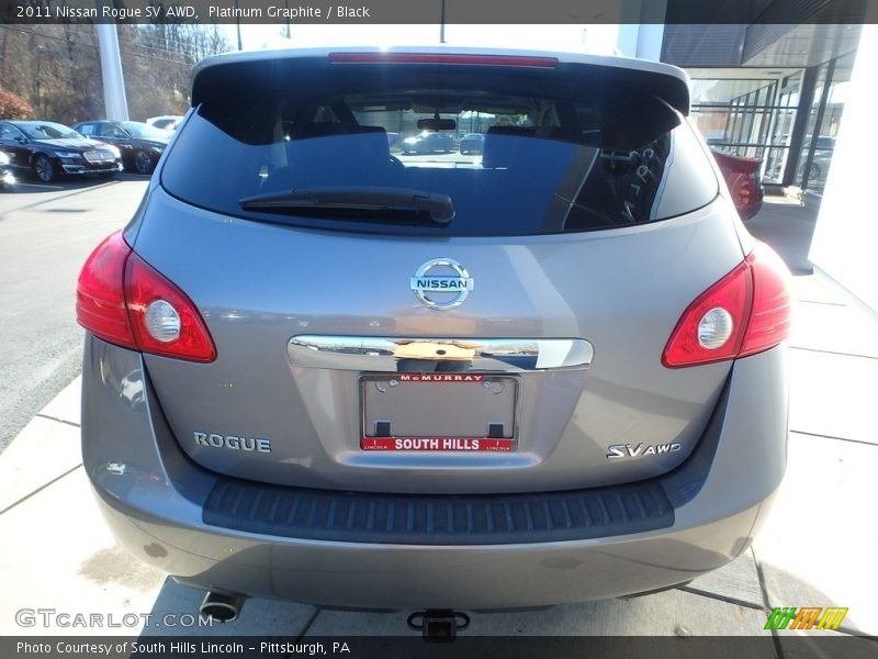 Platinum Graphite / Black 2011 Nissan Rogue SV AWD