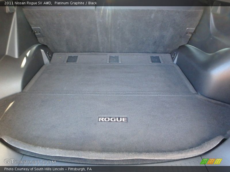 Platinum Graphite / Black 2011 Nissan Rogue SV AWD