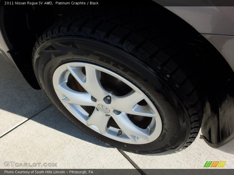 Platinum Graphite / Black 2011 Nissan Rogue SV AWD