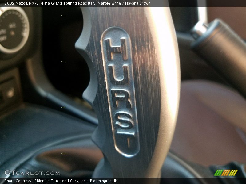 Marble White / Havana Brown 2009 Mazda MX-5 Miata Grand Touring Roadster