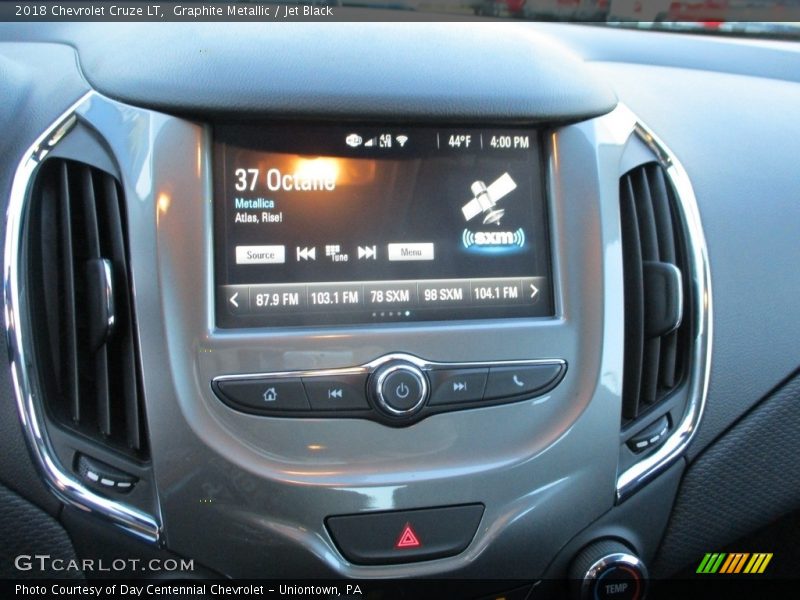 Graphite Metallic / Jet Black 2018 Chevrolet Cruze LT