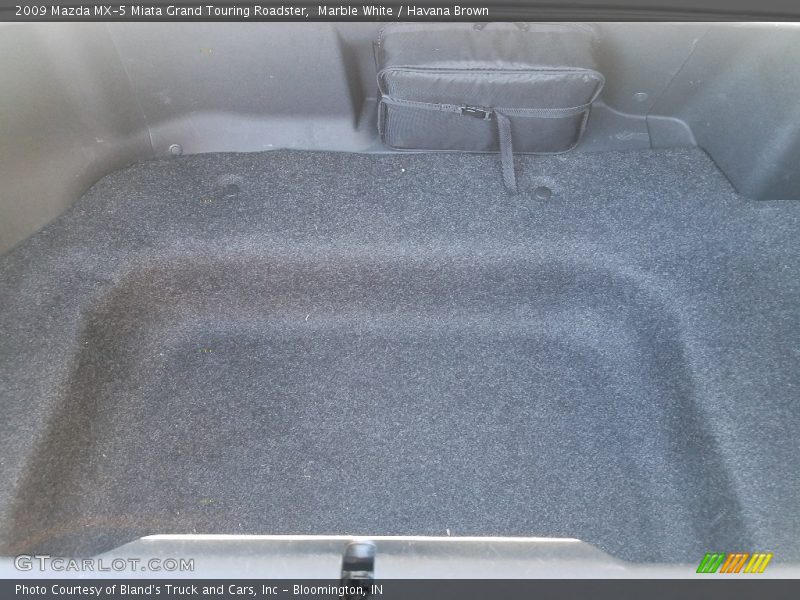 Marble White / Havana Brown 2009 Mazda MX-5 Miata Grand Touring Roadster