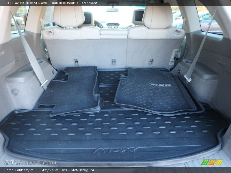 Bali Blue Pearl / Parchment 2013 Acura MDX SH-AWD
