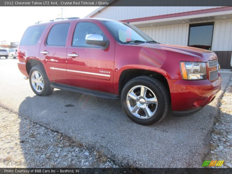 Crystal Red Tintcoat / Ebony 2012 Chevrolet Tahoe LTZ 4x4