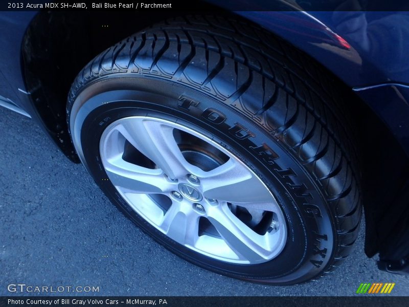 Bali Blue Pearl / Parchment 2013 Acura MDX SH-AWD
