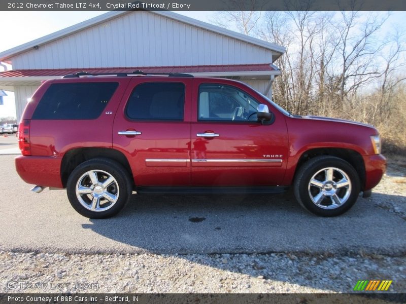 Crystal Red Tintcoat / Ebony 2012 Chevrolet Tahoe LTZ 4x4