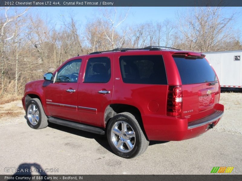 Crystal Red Tintcoat / Ebony 2012 Chevrolet Tahoe LTZ 4x4