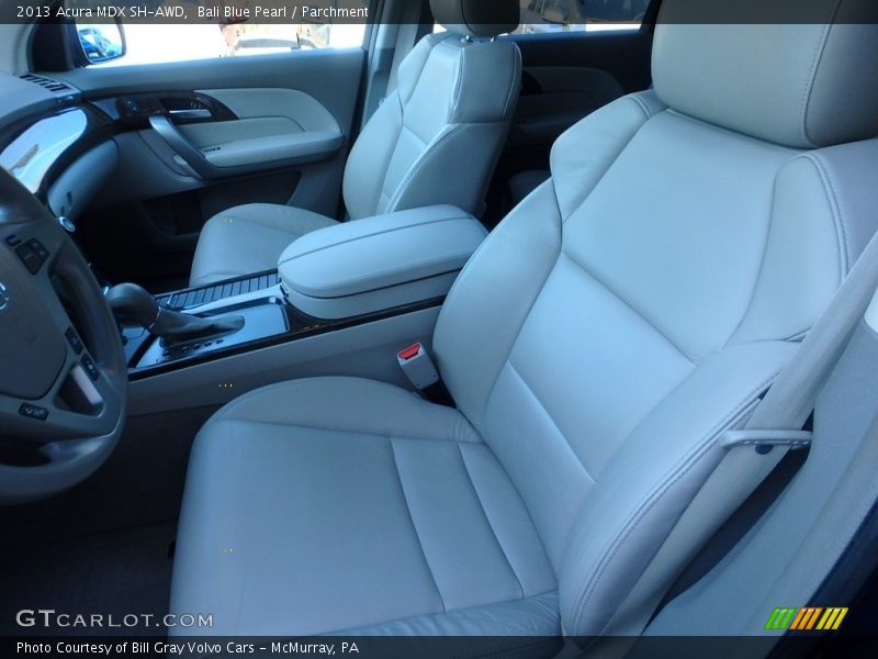 Bali Blue Pearl / Parchment 2013 Acura MDX SH-AWD