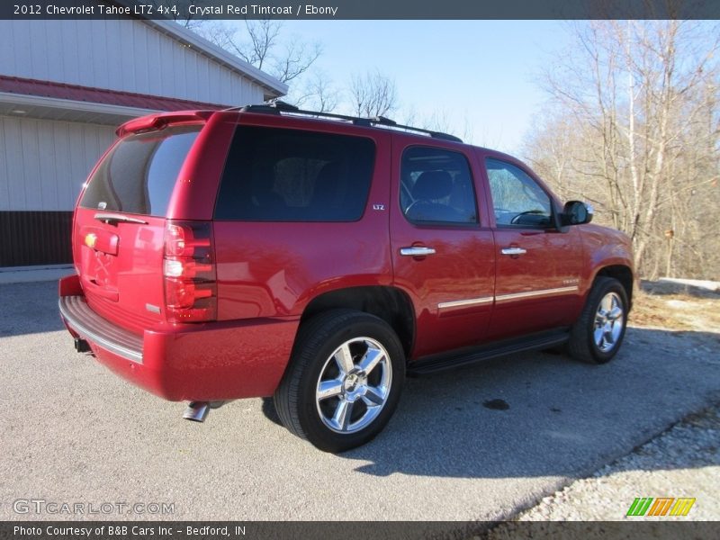 Crystal Red Tintcoat / Ebony 2012 Chevrolet Tahoe LTZ 4x4