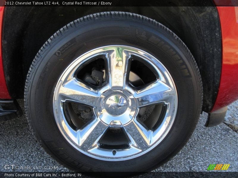 Crystal Red Tintcoat / Ebony 2012 Chevrolet Tahoe LTZ 4x4