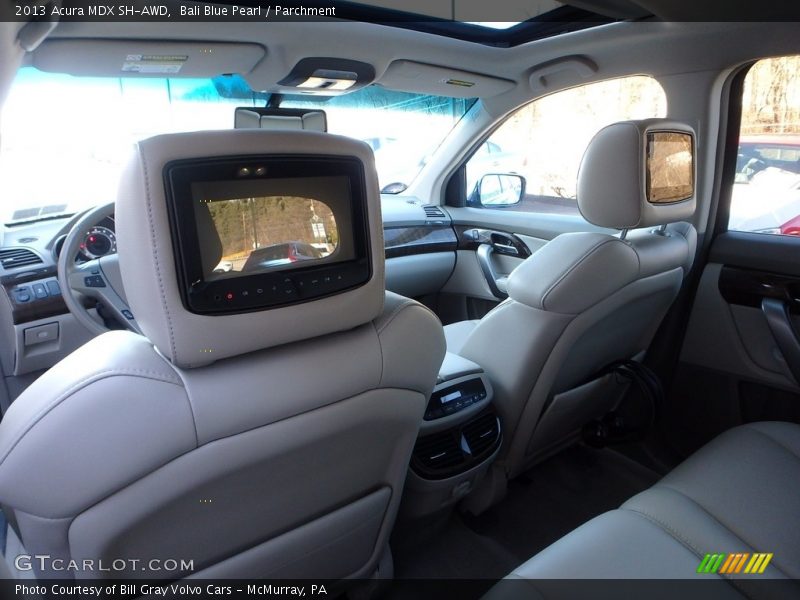 Bali Blue Pearl / Parchment 2013 Acura MDX SH-AWD