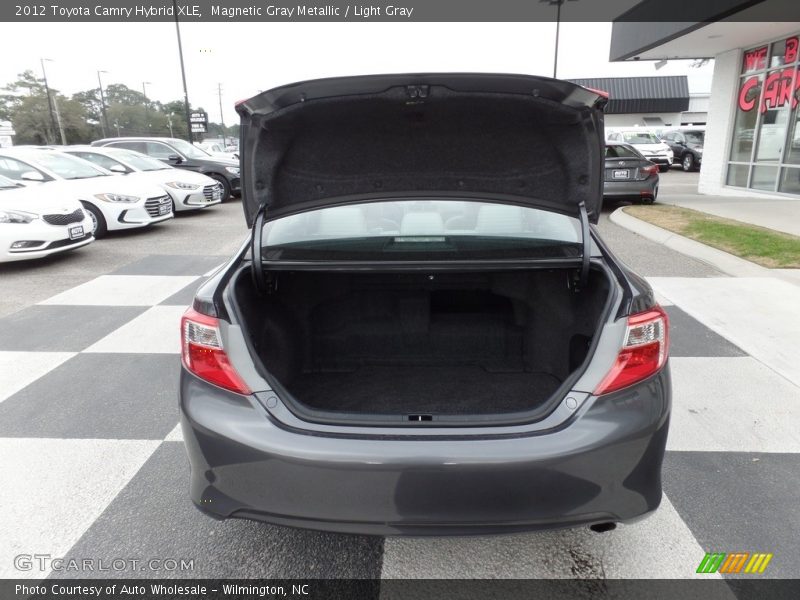 Magnetic Gray Metallic / Light Gray 2012 Toyota Camry Hybrid XLE