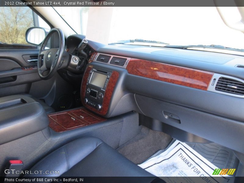 Crystal Red Tintcoat / Ebony 2012 Chevrolet Tahoe LTZ 4x4