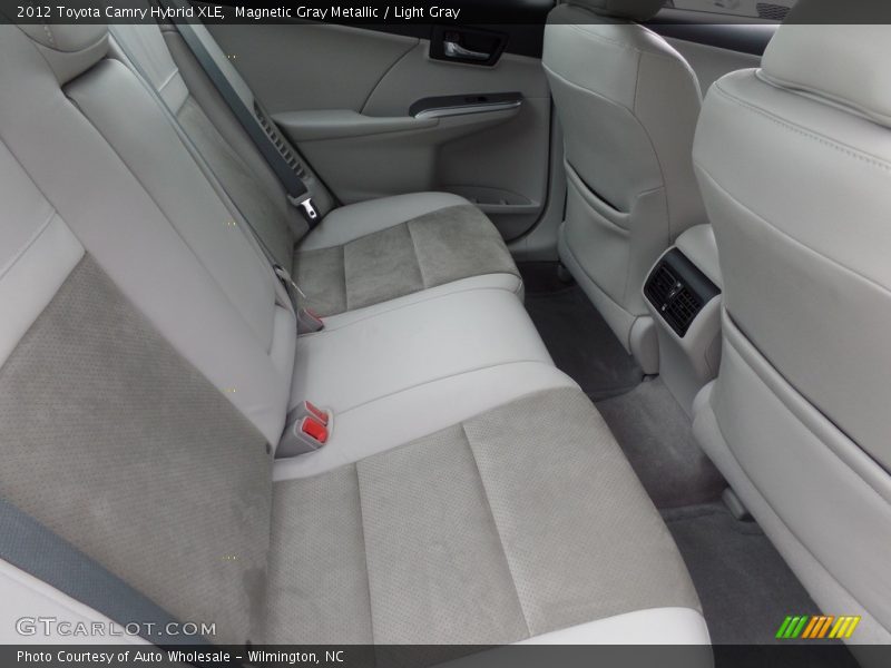 Magnetic Gray Metallic / Light Gray 2012 Toyota Camry Hybrid XLE