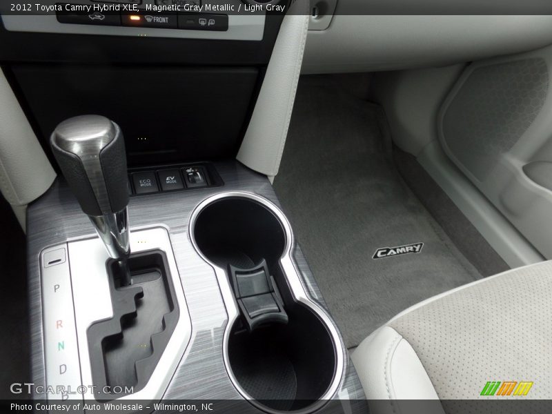 Magnetic Gray Metallic / Light Gray 2012 Toyota Camry Hybrid XLE