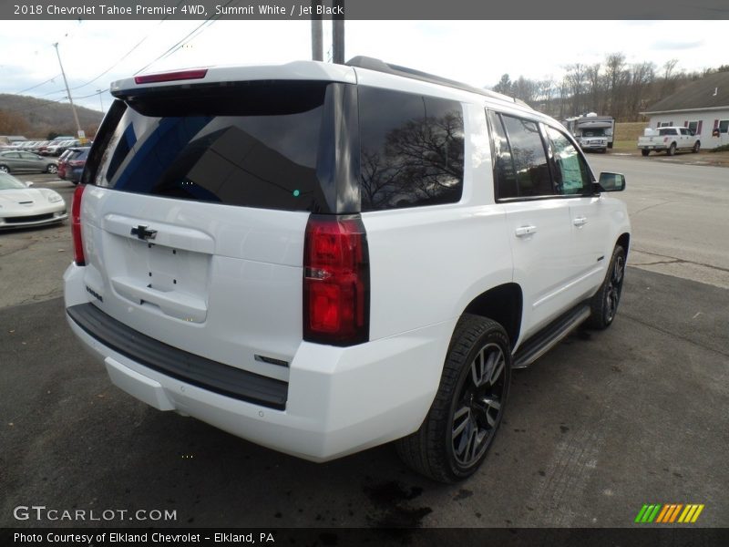 Summit White / Jet Black 2018 Chevrolet Tahoe Premier 4WD