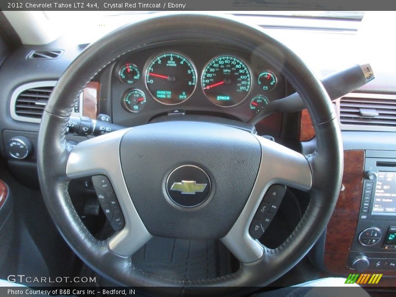 Crystal Red Tintcoat / Ebony 2012 Chevrolet Tahoe LTZ 4x4