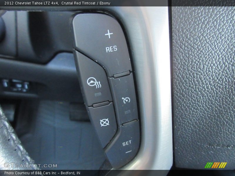 Crystal Red Tintcoat / Ebony 2012 Chevrolet Tahoe LTZ 4x4