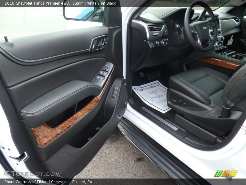 Summit White / Jet Black 2018 Chevrolet Tahoe Premier 4WD