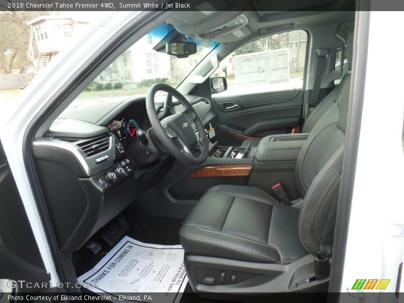 Summit White / Jet Black 2018 Chevrolet Tahoe Premier 4WD