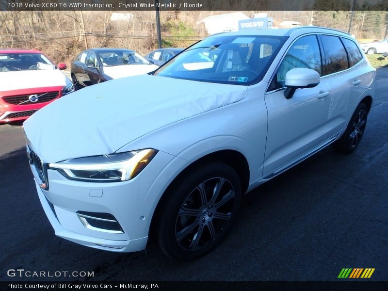  2018 XC60 T6 AWD Inscription Crystal White Metallic