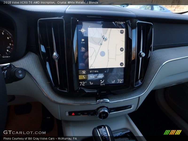 Controls of 2018 XC60 T6 AWD Inscription