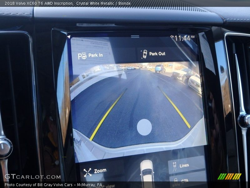 Crystal White Metallic / Blonde 2018 Volvo XC60 T6 AWD Inscription