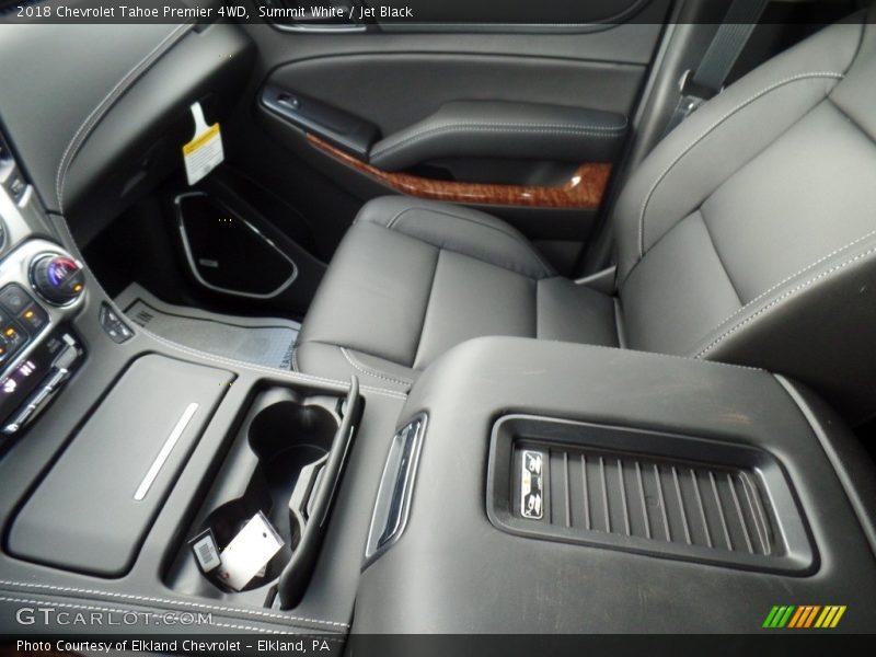 Summit White / Jet Black 2018 Chevrolet Tahoe Premier 4WD