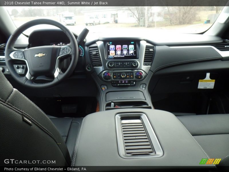 Summit White / Jet Black 2018 Chevrolet Tahoe Premier 4WD