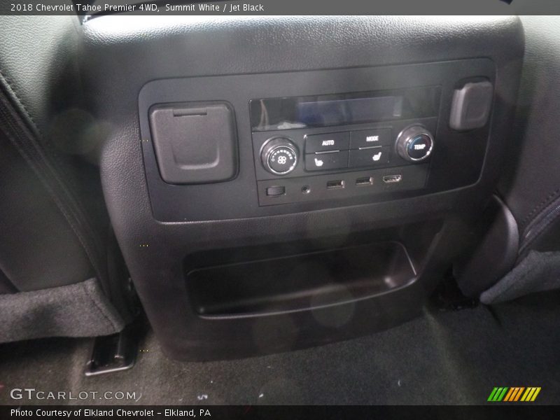 Summit White / Jet Black 2018 Chevrolet Tahoe Premier 4WD