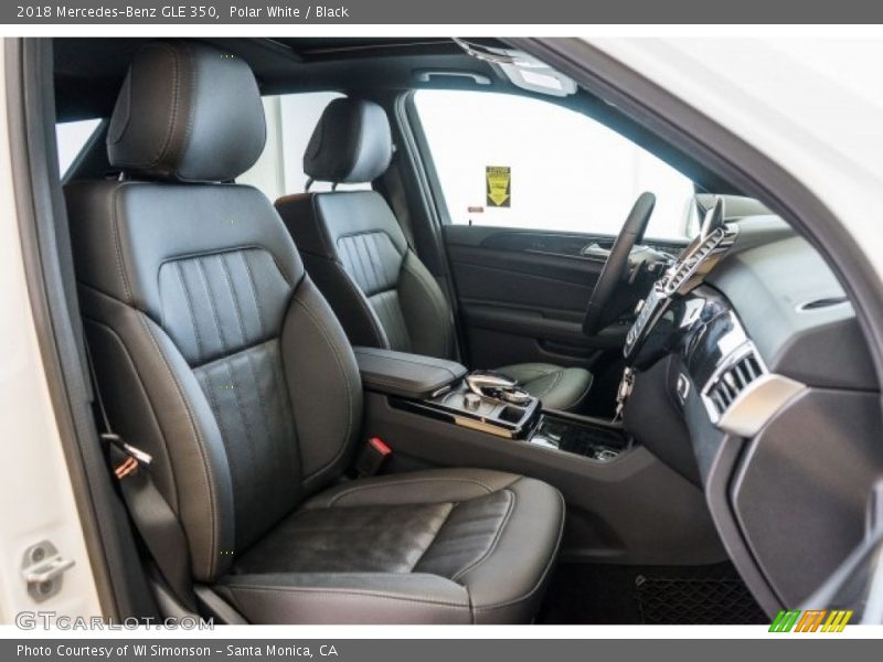 Polar White / Black 2018 Mercedes-Benz GLE 350