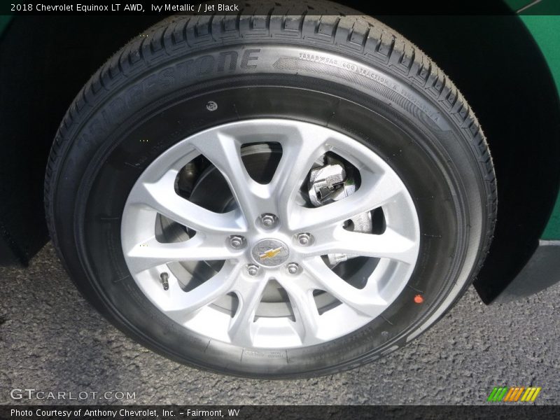 Ivy Metallic / Jet Black 2018 Chevrolet Equinox LT AWD