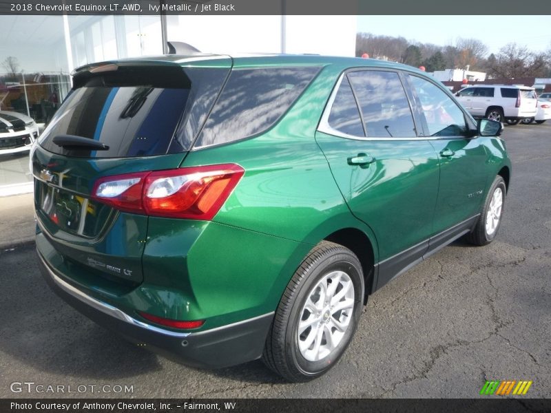 Ivy Metallic / Jet Black 2018 Chevrolet Equinox LT AWD