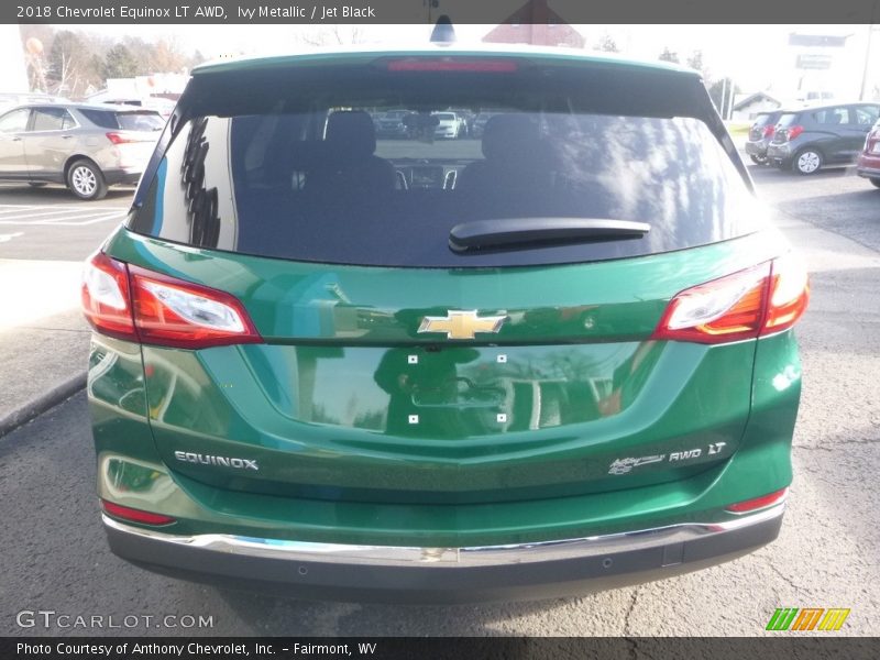 Ivy Metallic / Jet Black 2018 Chevrolet Equinox LT AWD